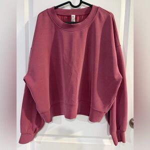 Lululemon Athletica Plum Softstream Sweatshirt